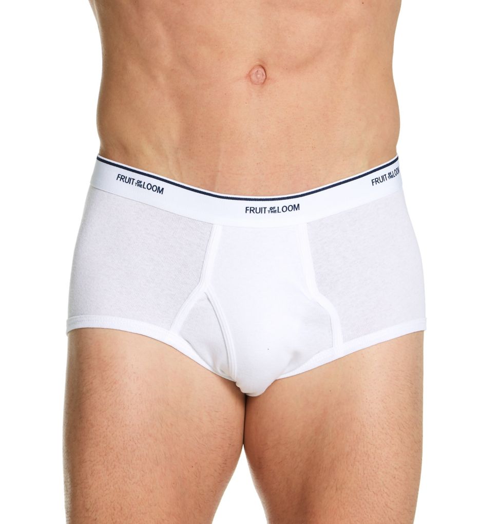 Super Value Classic White Briefs - 9 Pack by Fruit Of The Loom
