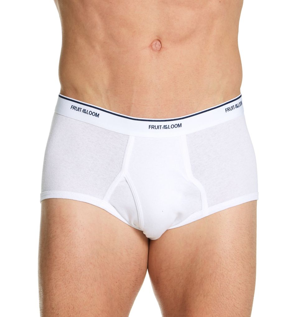 CALIDA Cotton 1:1 Classic brief with fly white