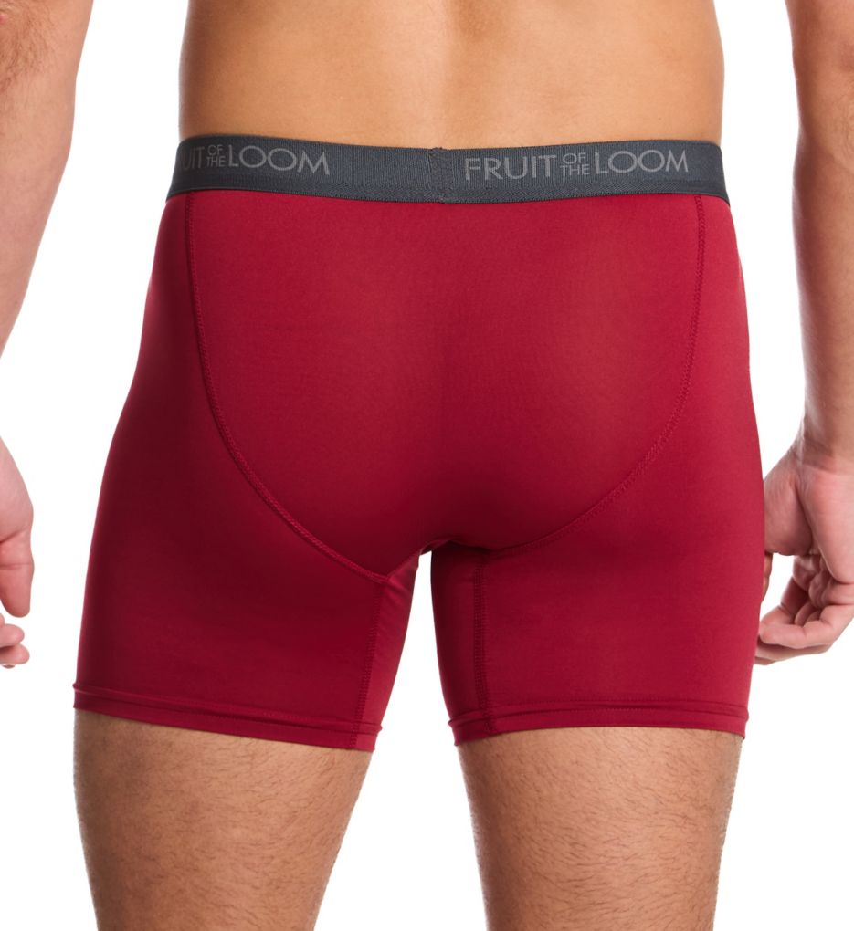 Fruit Of The Loom Micro Stretch Assorted Boxer Brief - 6 Pack WMS6BB4 - Image 2