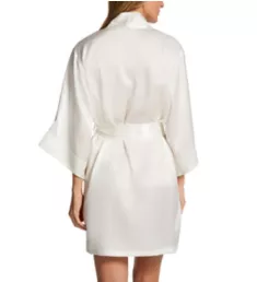 Silk Wrap Robe Creme Creme S