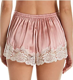 Silk Sleep Short with Lace Bridal Rose S