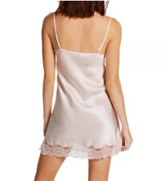 Silk Chemise with Lace Trim