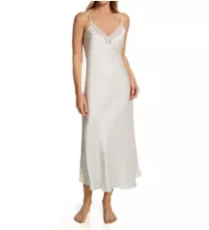 Silk Sleep Slip with Lace