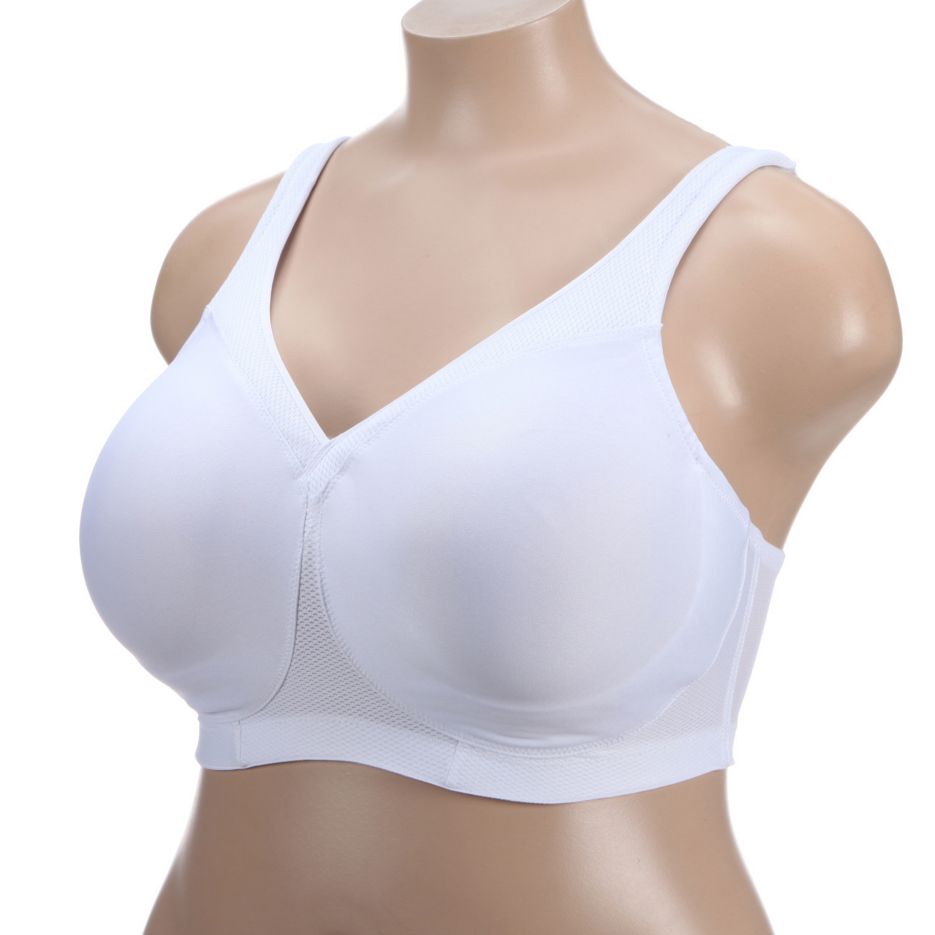 Glamorise Womens Magiclift Seamless Sports Wirefree Bra 1006 White 50d :  Target