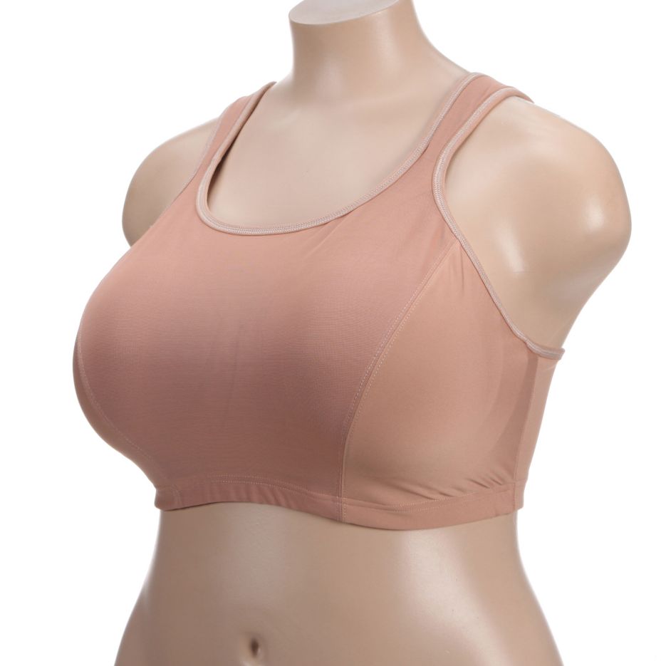 High Impact Cami Underwire Sports Bra Cappuccino 44C by Glamorise