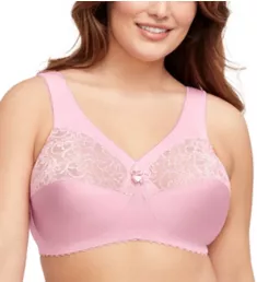 Magic Lift Full Figure Wireless Support Bra Cameo Pink 54I