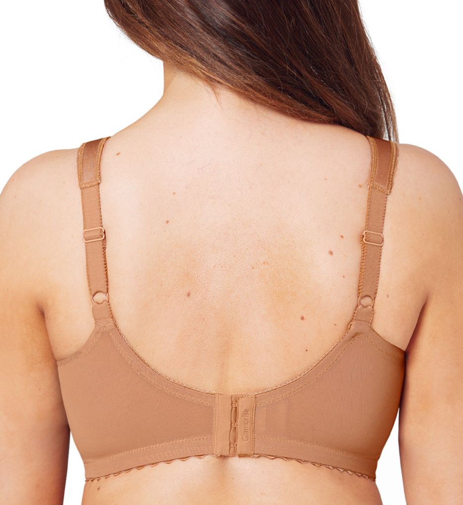Glamorise Magic Lift Full Figure Wireless Support Bra Cappuccino 50D  - Image 2