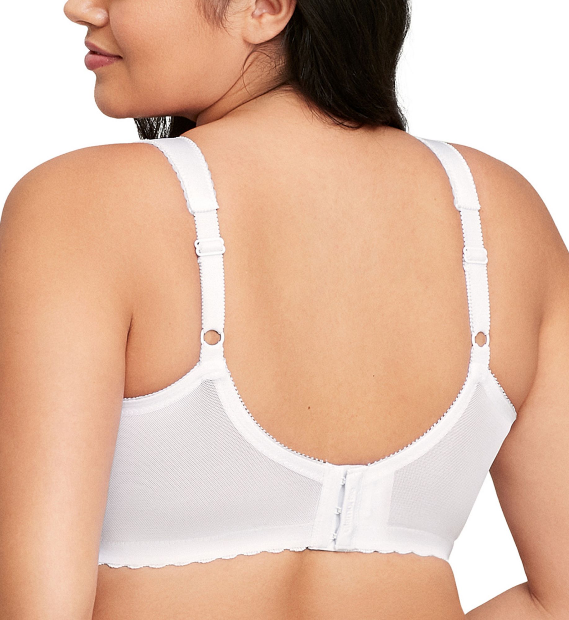 Glamorise Magic Lift Full Figure Wireless Support Bra White 36DD  - Image 2