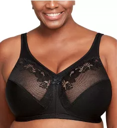 Magic Lift Full Figure Minimizer Bra Black 36C