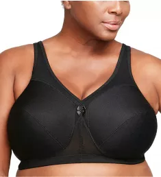 Magic Lift Active Support Bra Black 38C