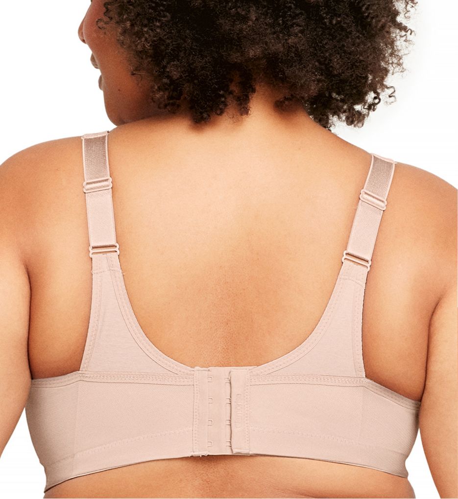 Women's Glamorise 1006 The Ultimate Full Figure Soft Cup Sports Bra (Cafe  46B)