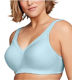 The Ultimate Full Figure Soft Cup Sports Bra Frosted Aqua 50I