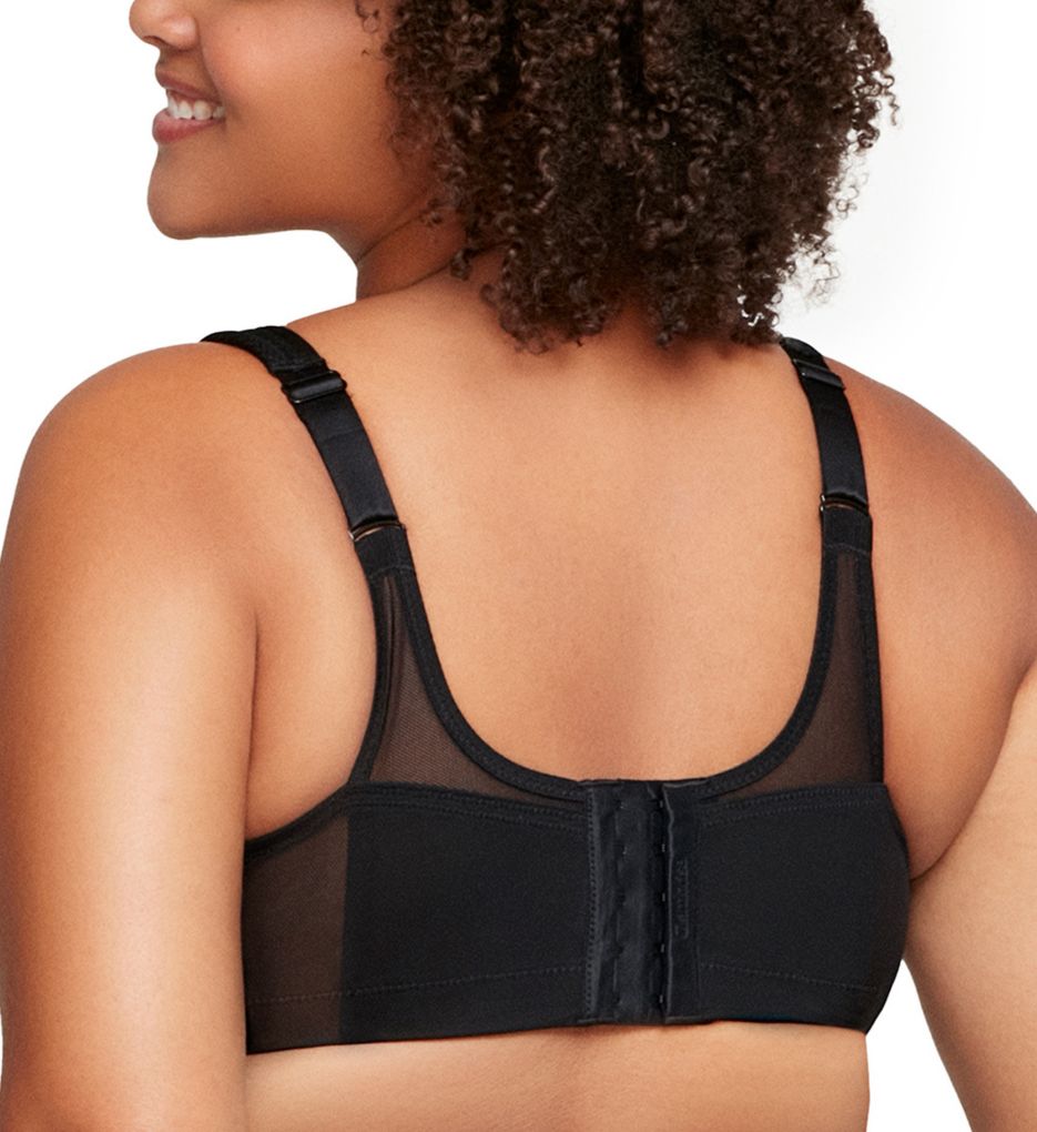 Women's Glamorise 1006 The Ultimate Full Figure Soft Cup Sports Bra (Cafe  46D)