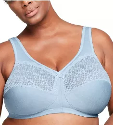 Magic Lift Moisture Control Bra Light Blue Heather 38B