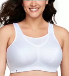 No Bounce Cami Sports Bra White 34C