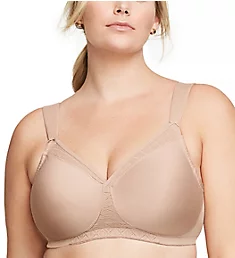 Magic Lift Seamless Unlined Soft Cup Bra Cafe 46C