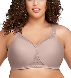 Magic Lift Seamless Unlined Soft Cup Bra Taupe 38G