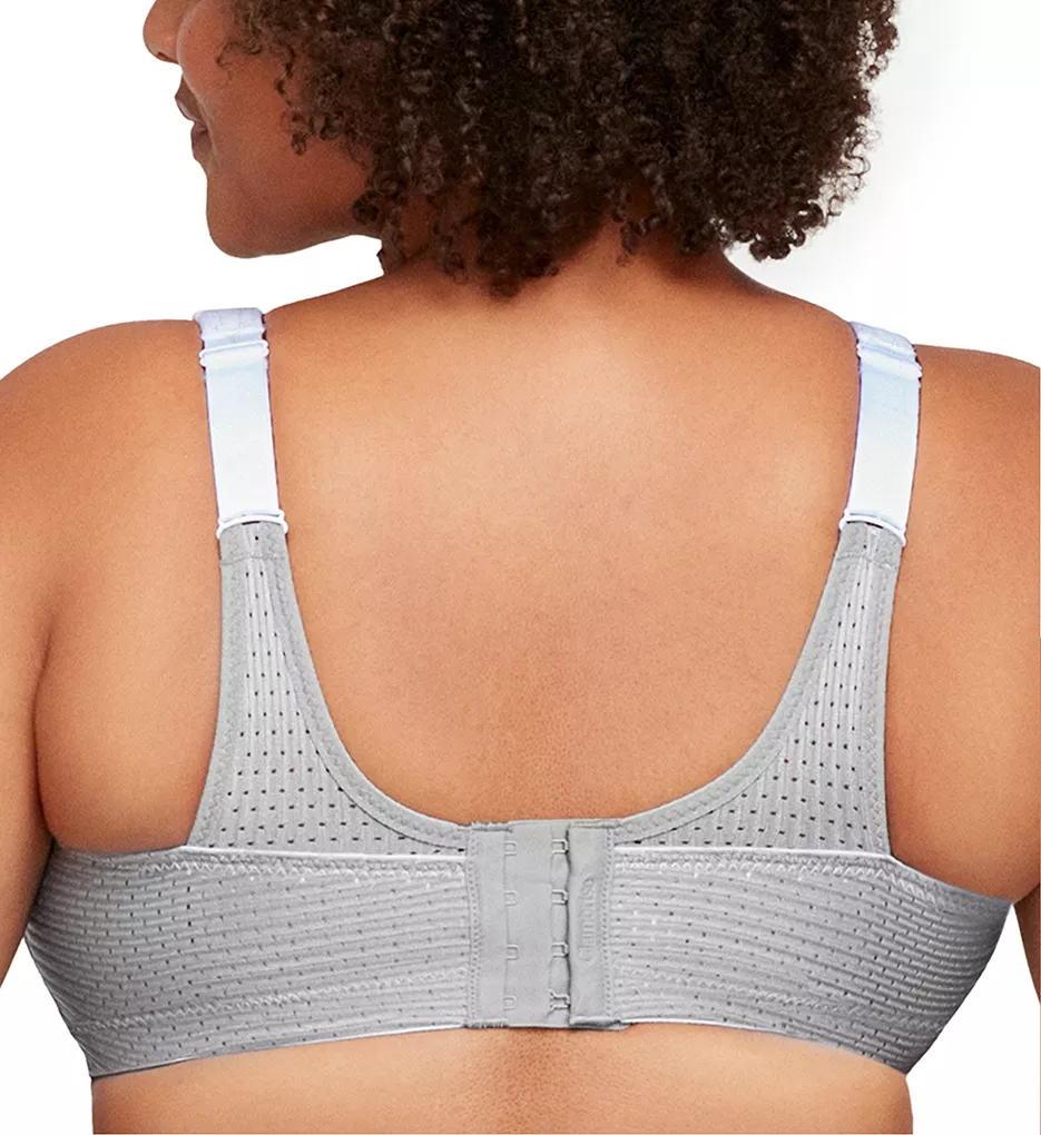High Impact Underwire Plus Size Sports Bra with Front Adjustable Straps