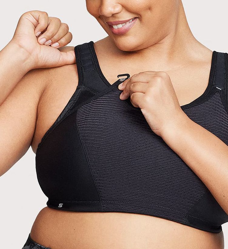 Glamorise Magiclift® Double Layer Custom Control Wireless Unlined Sports Bra -1166-JCPenney