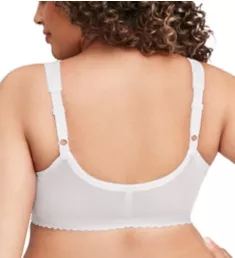 Magic Lift Full Figure Front Hook Bra White 40B