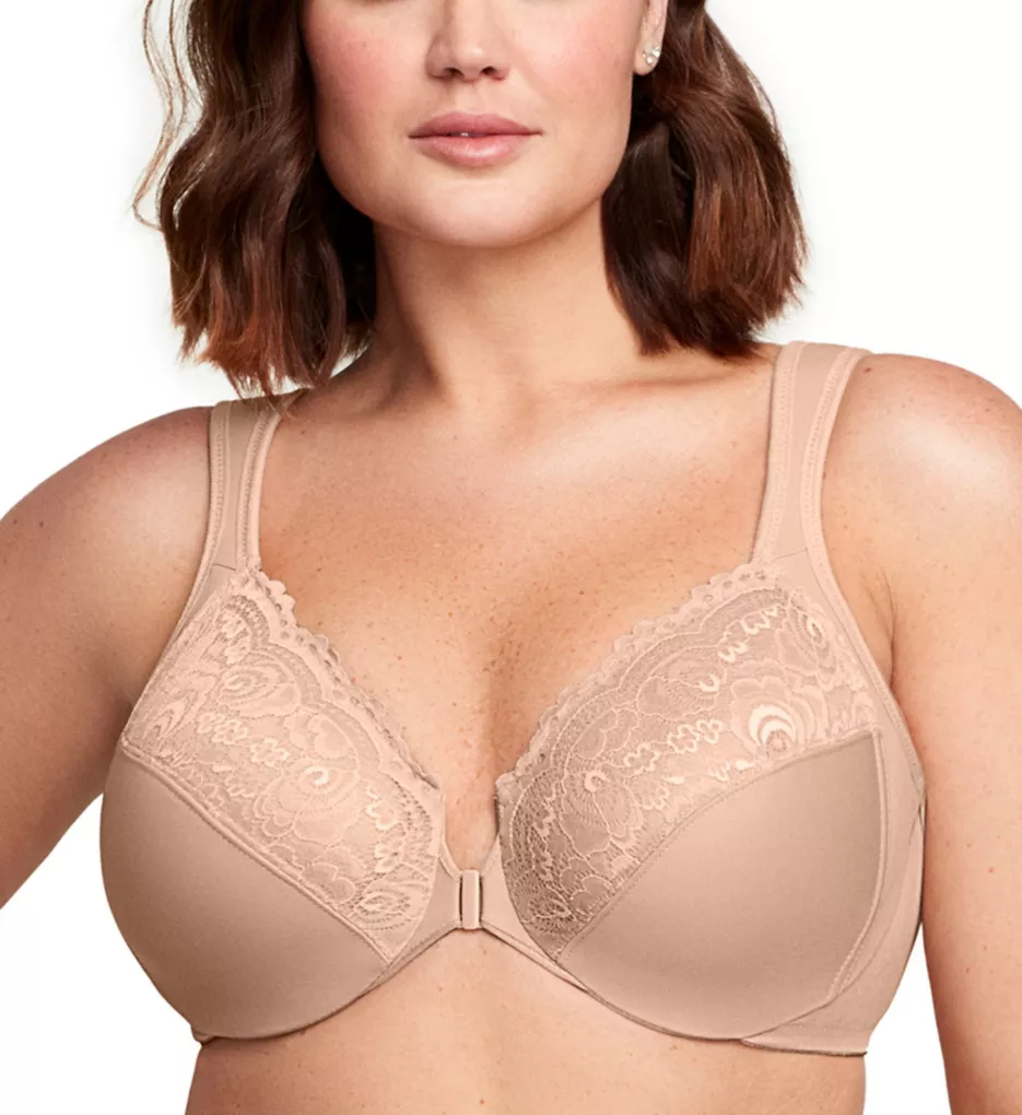 Wonderwire Front Closure Bra Cafe 34B