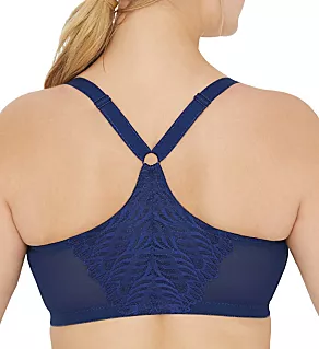 Wonderwire Front Closure T-Back Bra Blue 34B
