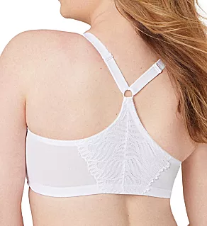 Wonderwire Front Closure T-Back Bra White 34C