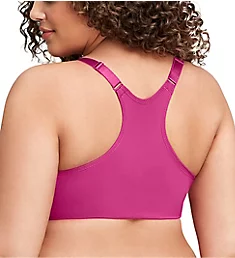 Front Close Back Smoothing Wonderwire Bra Berry 34C