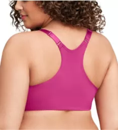 Front Close Back Smoothing Wonderwire Bra Berry 34C