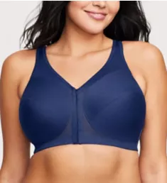 Magic Lift with Posture Back Support Bra Blue 52B