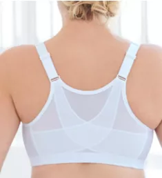 Magic Lift with Posture Back Support Bra White 48G