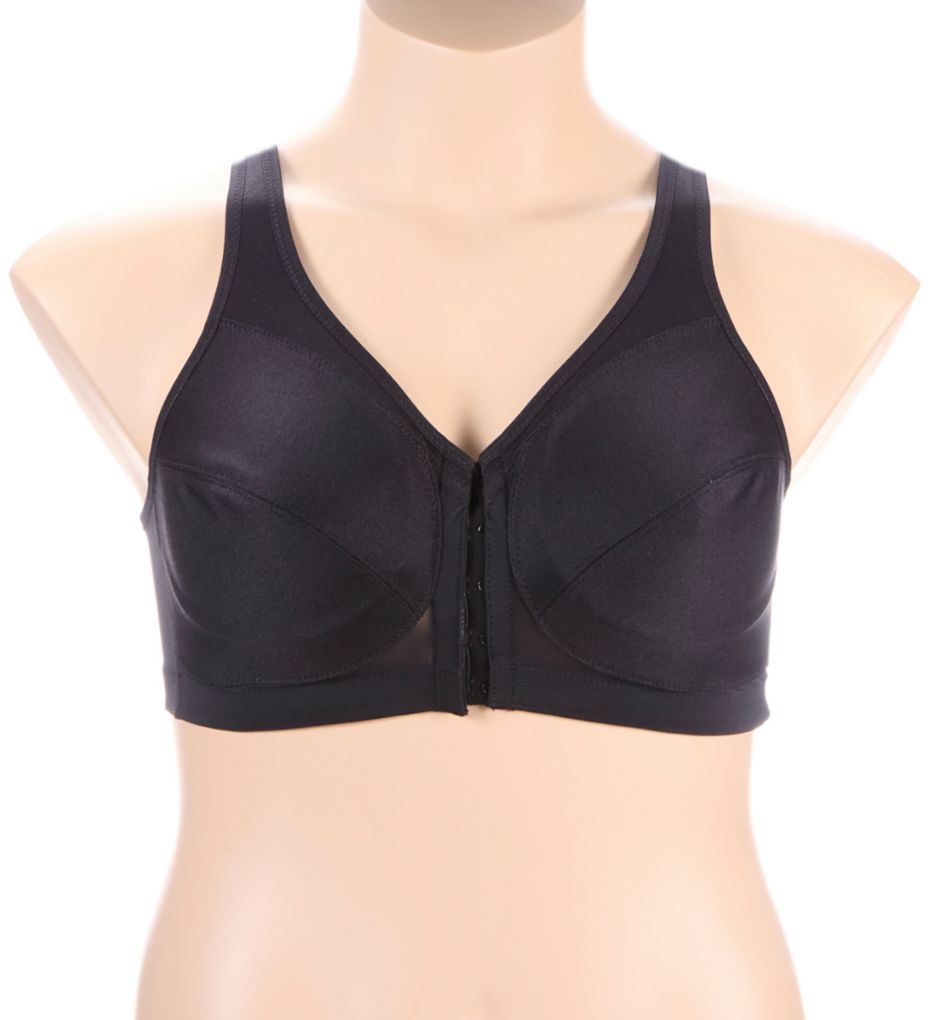 Glamorise Magic Lift with Posture Back Support Bra Black 40G  - Image 1