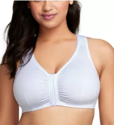 Complete Comfort Cotton T-Back Bra White 34 B/C/D