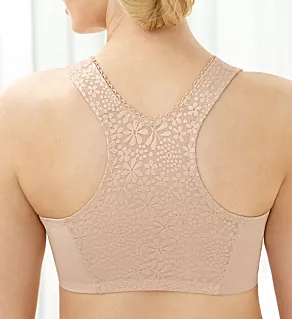 Complete Comfort Cotton T-Back Bra Cafe 36 B/C/D