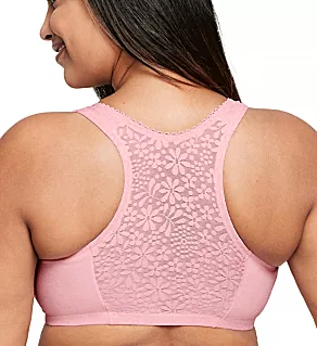 Complete Comfort Cotton T-Back Bra Pink Blush 36 G/H