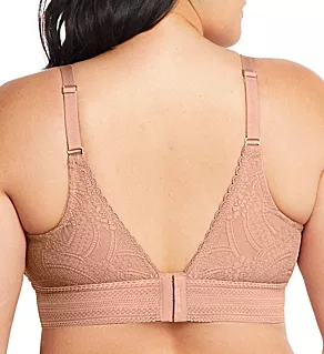 Bramour Gramercy Luxe Lace Bralette Cappuccino 46F