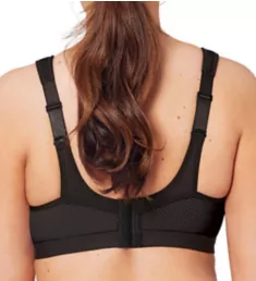 Underwire High Impact Sports Bra Black 36B