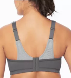 Elite Performance Adjustable Underwire Sports Bra Grey 32B