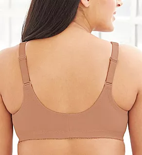 Wonderwire Stretch Lace Front Closure Bra Cappuccino 44C