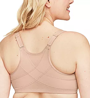Wonderwire Front-Closure Posture Back Bra Cafe 34H