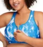 Glamorise Zip Up Front Close Sports Bra 9266