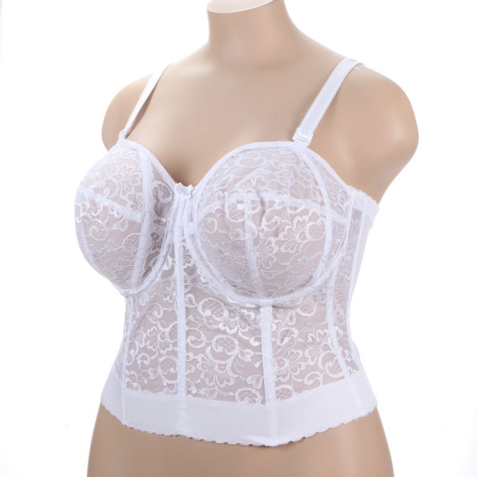 Goddess Lace Longline Bra