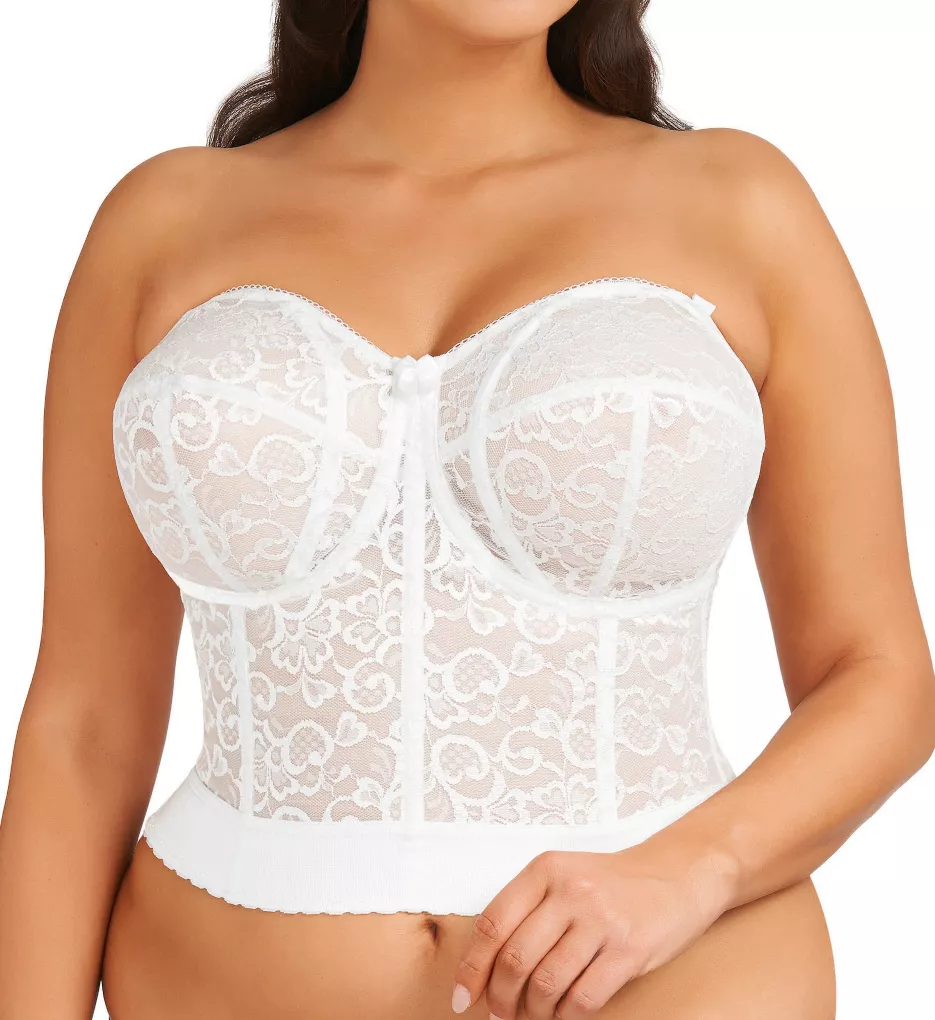 Newme white corset dress padded bra Bust size 34/36 Waist size 26/28 Hip  size 34/37 Length 44.5 inch Price Rs: 999+100 for shipping char