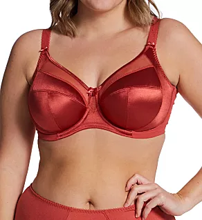 Keira Banded Underwire Bra Mineral Red 46H