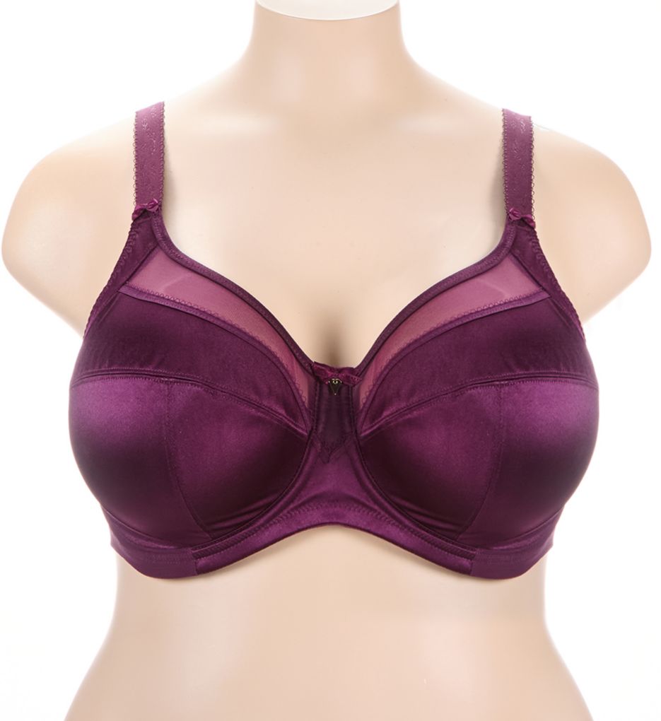 Goddess Keira Banded Underwire Bra Blackberry 38O  - Image 1