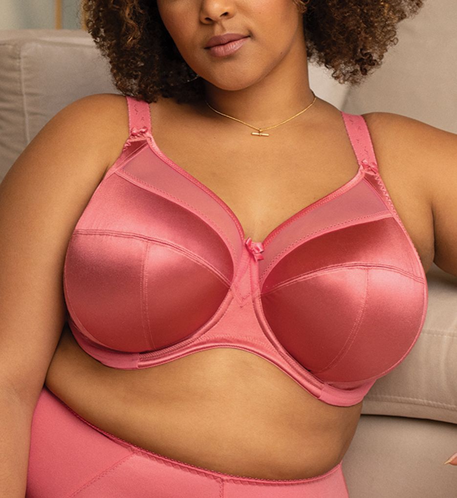 Goddess Keira Wirefree Soft Cup Bra in Fawn