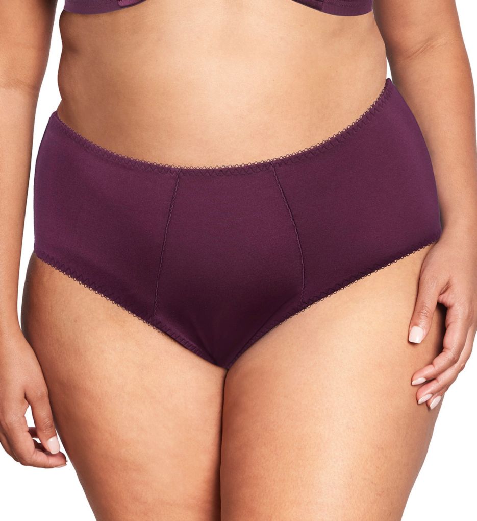 Goddess (2412319): Goddess GD6095 Keira Full Coverage Brief Panty (Damson L)