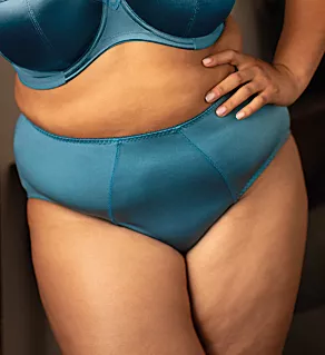 Keira Full Coverage Brief Panty Mediterranean Blue L