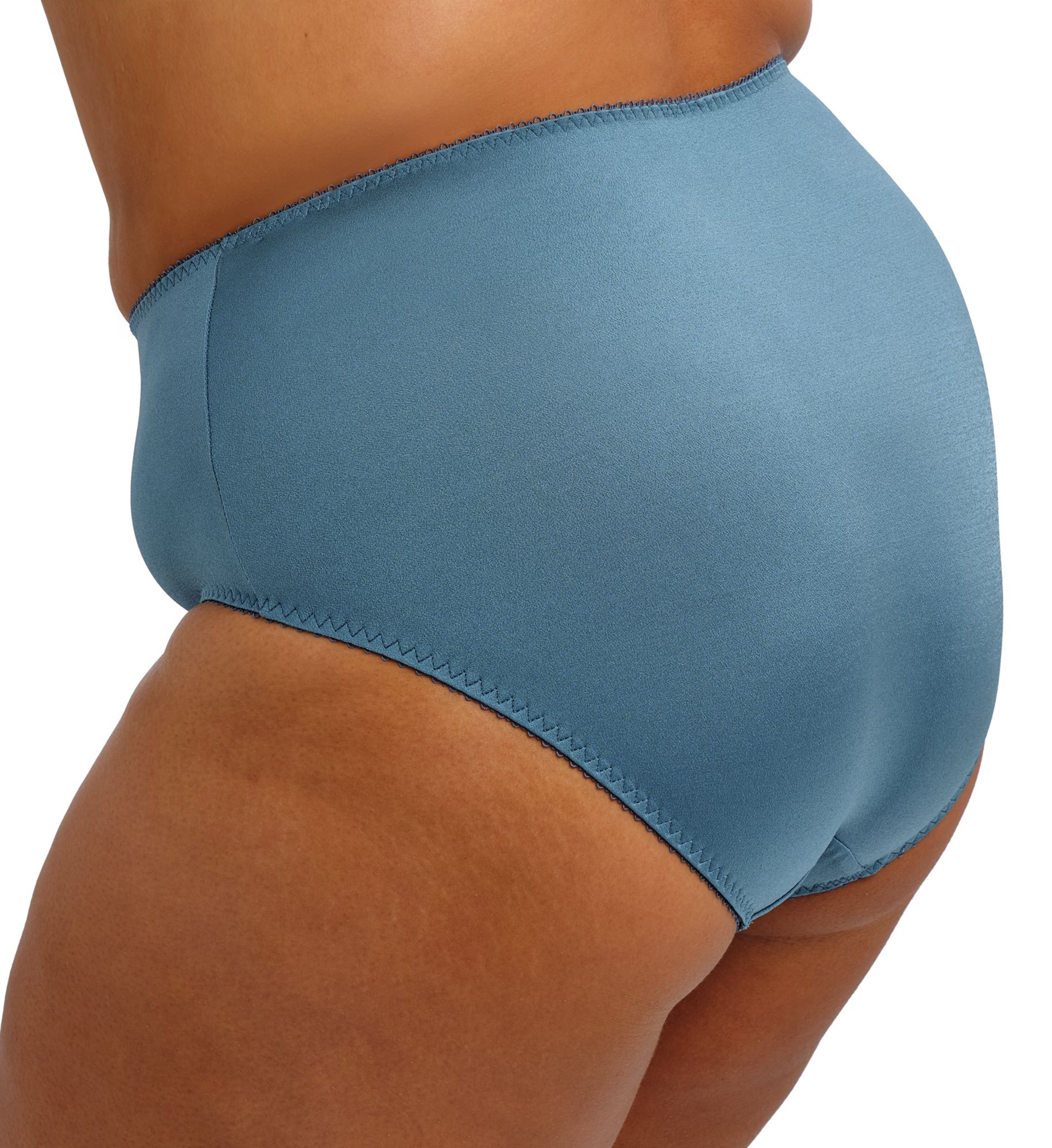 Goddess Keira Full Coverage Brief Panty Mediterranean Blue 3X  - Image 2