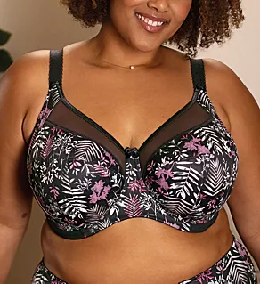 Kayla Banded Underwire Bra Charcoal 34I